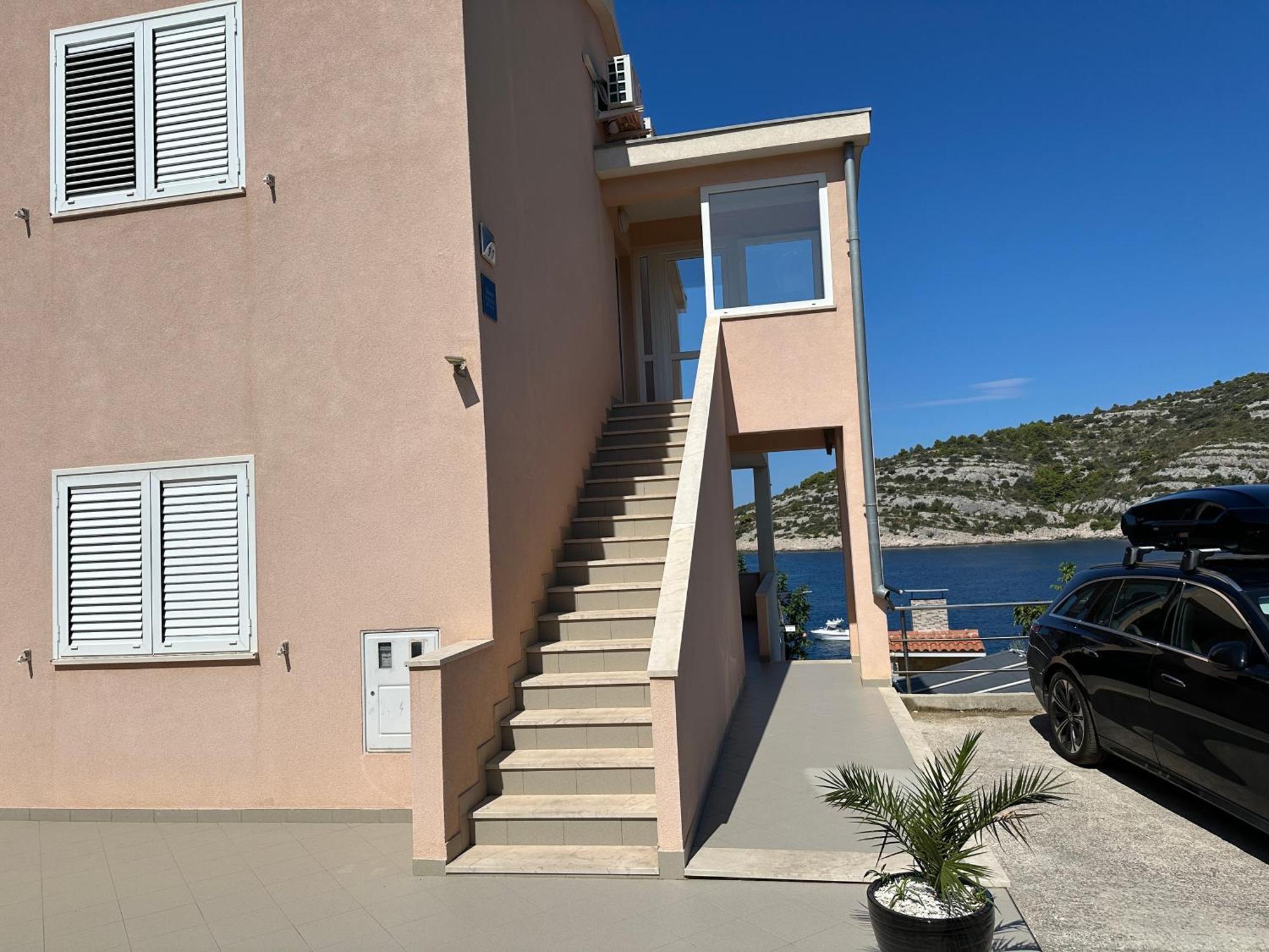 Direkt Am Meer-Apartments Puntaplanka Rogoznica  Exteriör bild