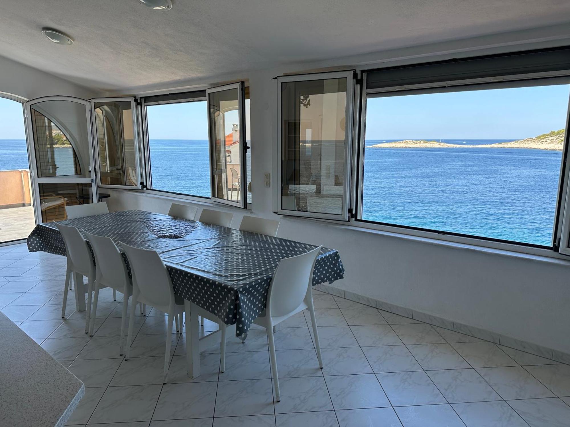 Direkt Am Meer-Apartments Puntaplanka Rogoznica  Exteriör bild